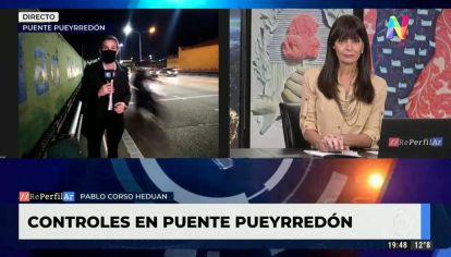 Controles en los accesos a la ciudad