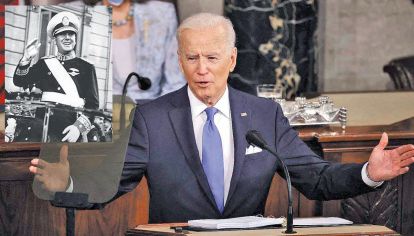 Lo internacional en clave parroquial. Fernández comparó a Biden con Perón y la oposición festejó el triunfo del PP en Madrid.