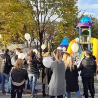 Benjamín Vicuña acompañó a Pampita y sus hijos en el homenaje a Blanca