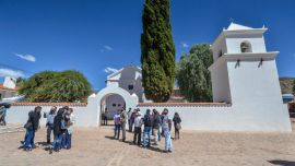 La iglesia humahuaqueña de Uquía fue restaurada. Desde 1941 fue declarada Monumento Histórico Nacional.