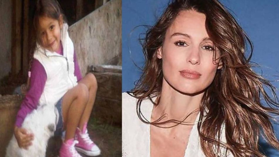 Pampita inauguró una plaza en homenaje a su hija Blanca Vicuña 