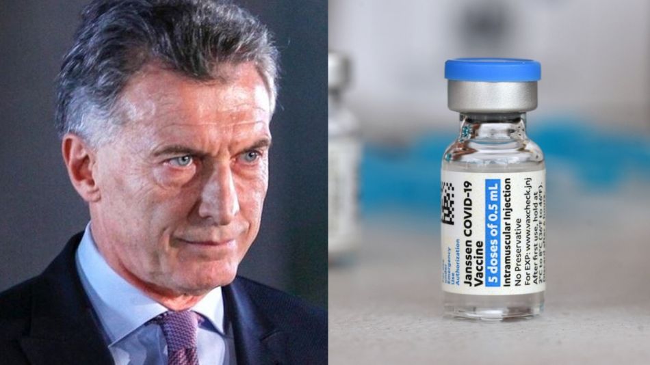 Macri Johnson Vacuna