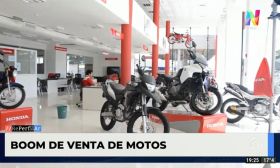 Boom de venta de motos