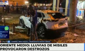 Israel bombardeado