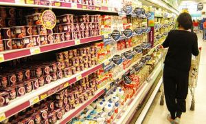 Inflación en alimentos.