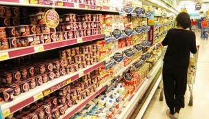 Inflación en alimentos.