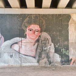 María Julia Alsogaray: La historia detrás de mural de la icónica tapa de Noticias | Foto:Cedoc