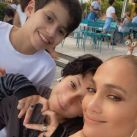 Jennifer Lopez y sus hijos