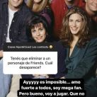 Juariu se indignó con Silvina Escudero luego de "cancelar" a Chandler de Friends y las redes la apoyaron