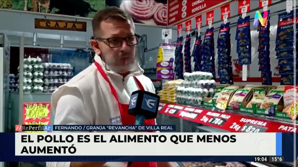 Los argentinos prefieren consumir pollo