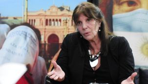 María Teresa García, en la entrevista con Jorge Fontevecchia.