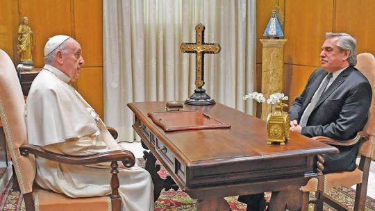 President talks poverty and pandemic with Pope at Vatican