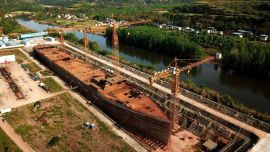 Su desarrollo ya lleva 6 años, más de lo que se tardó en construir el Titanic.