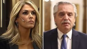 Viviana Canosa y Alberto Fernandez
