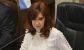La vicepresidenta Cristina Fernández de Kirchner.