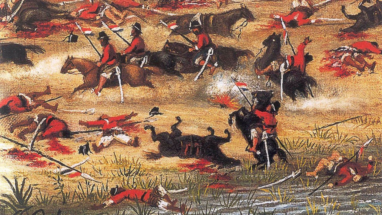 Batalla de Tuyutí | Foto:Cándido López