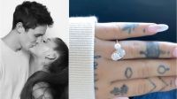 Ariana Grande se casó en secreto: el especial significado de su anillo de compromiso