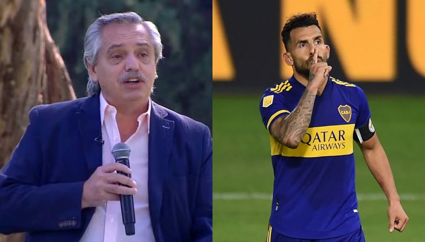 Alberto Fernández Carlos Tevez 180521