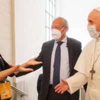 FOTOS| Así fue el nuevo encuentro de Fabiola Yáñez con el Papa Francisco
