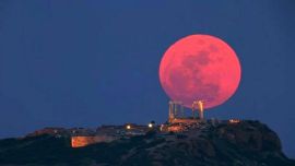 En Argentina la Luna de Sangre empezará a las 8.18.