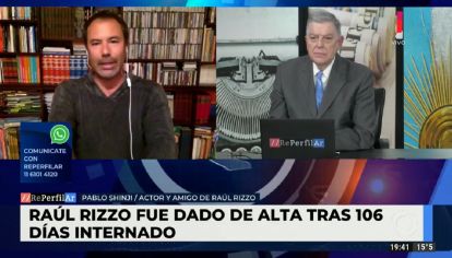 Pablo Shinji sobre el alta de Raúl Rizzo