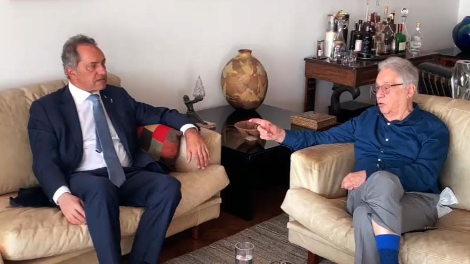 Fernando Henrique Cardozo y Daniel Scioli 20210520