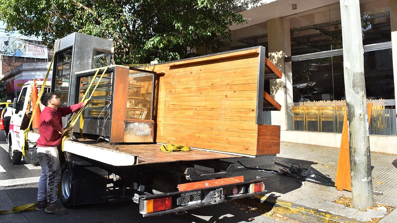 Cierre de locales comerciales en la Ciudad de Buenos Aires.