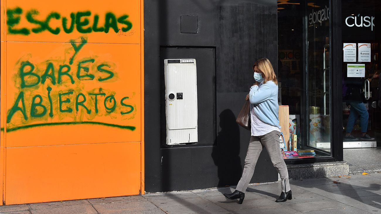 Cierre de locales comerciales en la Ciudad de Buenos Aires.