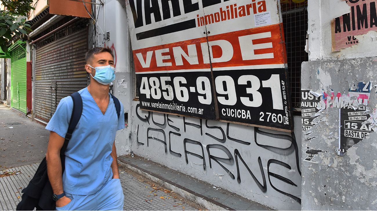 Cierre de locales comerciales en la Ciudad de Buenos Aires.