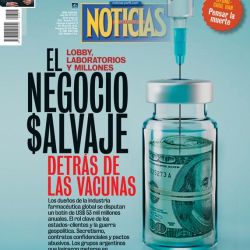 Tapa Nº 2317: El salvaje negocio detrás de la vacunas | Foto:Pablo Temes