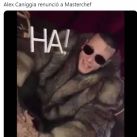 Ángel de Brito anunció que Alex Caniggia renunció a MasterChef Celebrity 2