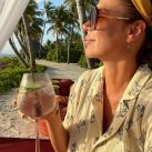 Las soñadas vacaciones de Celina Rucci y su novio en Islas Maldivas