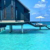 Las soñadas vacaciones de Celina Rucci y su novio en Islas Maldivas