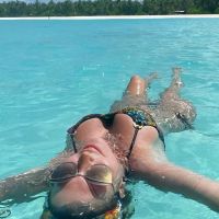 Las soñadas vacaciones de Celina Rucci y su novio en Islas Maldivas