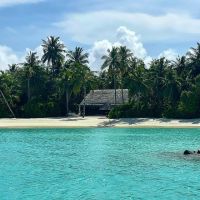 Las soñadas vacaciones de Celina Rucci y su novio en Islas Maldivas