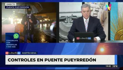 Controles en los accesos a la ciudad