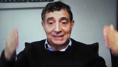Fabián 'Pepín' Rodríguez Simón, en la entrevista con Jorge Fontevecchia.