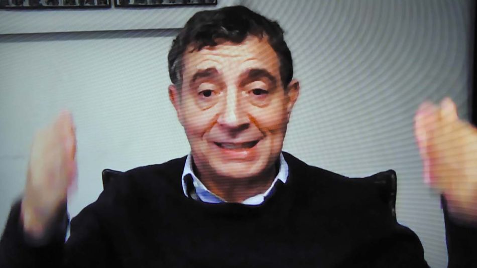 Fabián 'Pepín' Rodríguez Simón, en la entrevista con Jorge Fontevecchia.