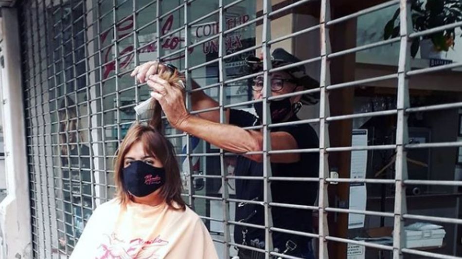 Peluquerias durante las restricciones