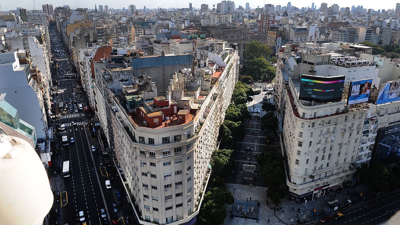 85º aniversario del Obelisco porteño.