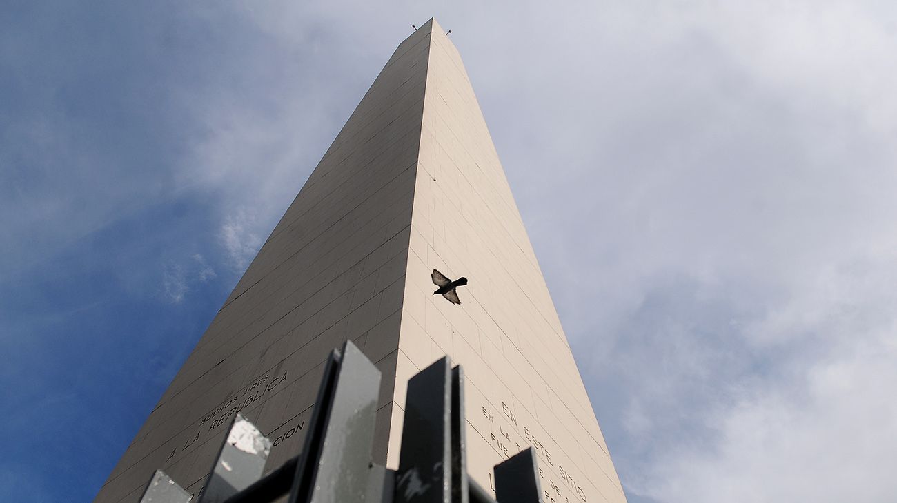 85º aniversario del Obelisco porteño.