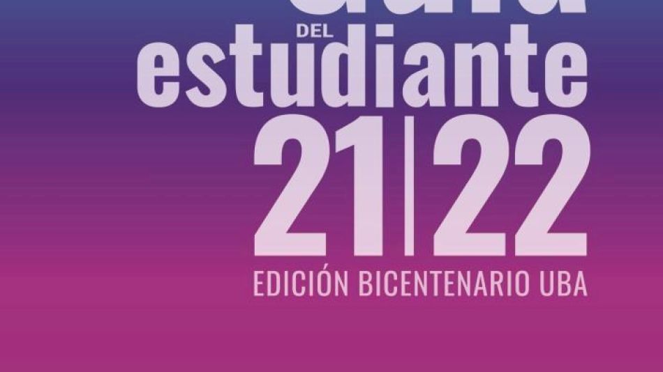 Guía del Estudiante 2021 EUDEBA