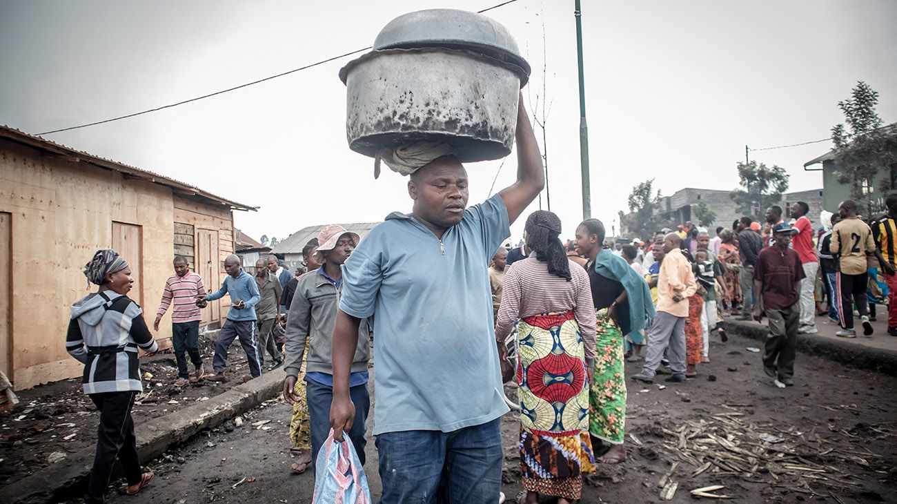 volc{an en el Congo