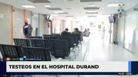 Testeos en el Hospital Durand 