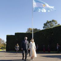 Fabiola Yáñez y su look patrio para el 25 de mayo