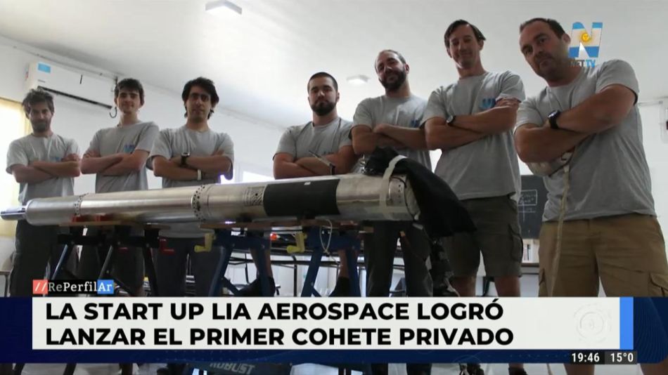 Lia Aerospace logró lanzar el primer cohete privado de industria nacional
