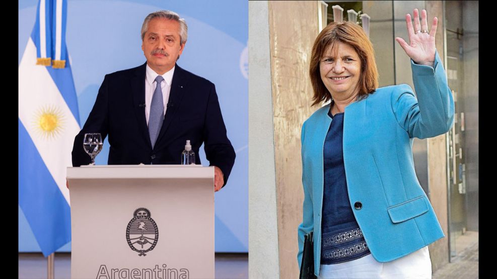Alberto Fernandez y Patricia Bullrich