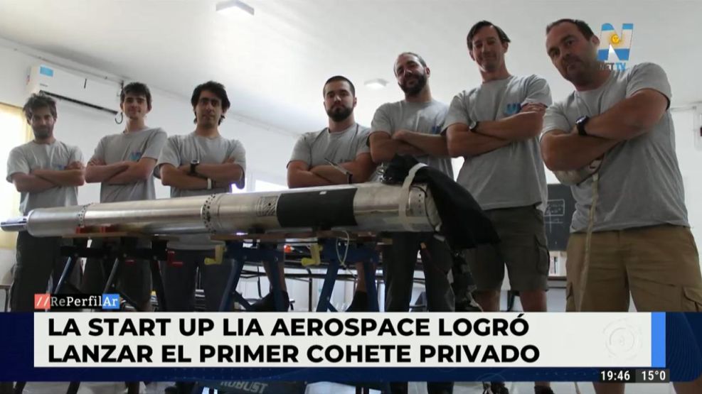 Lia Aerospace logró lanzar el primer cohete privado de industria nacional 