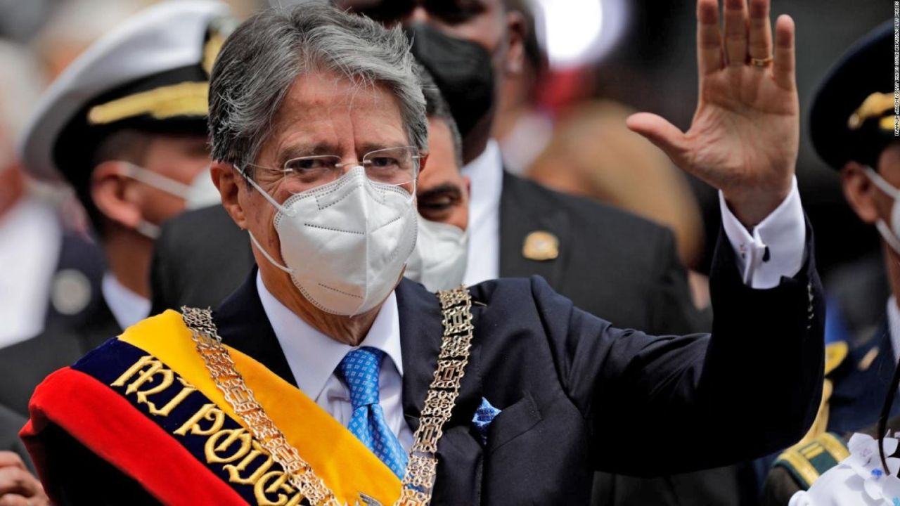 Guillermo Lasso, presidente de Ecuador.  | Foto:CEDOC