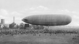 Parseval fue un pionero en la fabricación y en el diseño de globos dirigidos y atados.